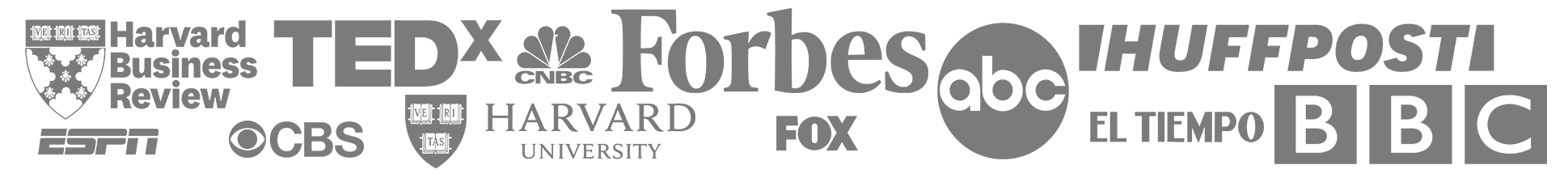 Featured in Harvard Business Review, TEDx, Forbes, CNBC, BBC and more